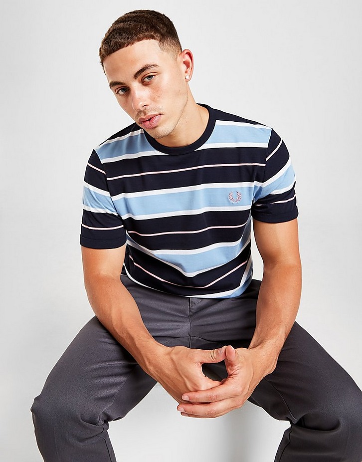 Fred Perry Multi Stripe T-Shirt